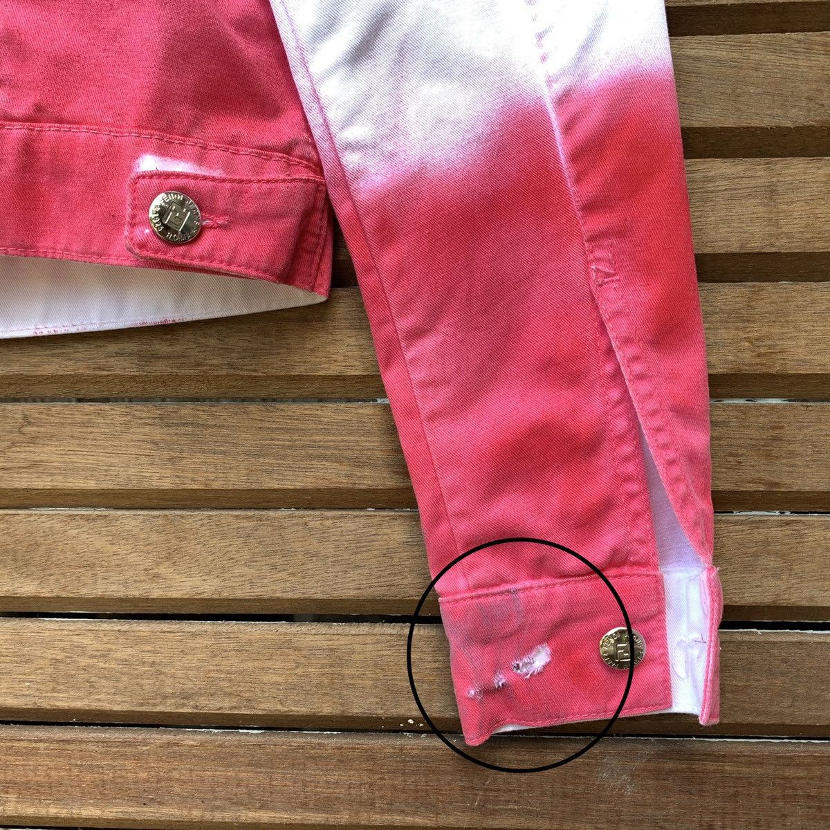 Fendi Fendi Jeans Italy Cotton Jacket Size XS / US 0-2 / IT 36-38 - 12 Thumbnail