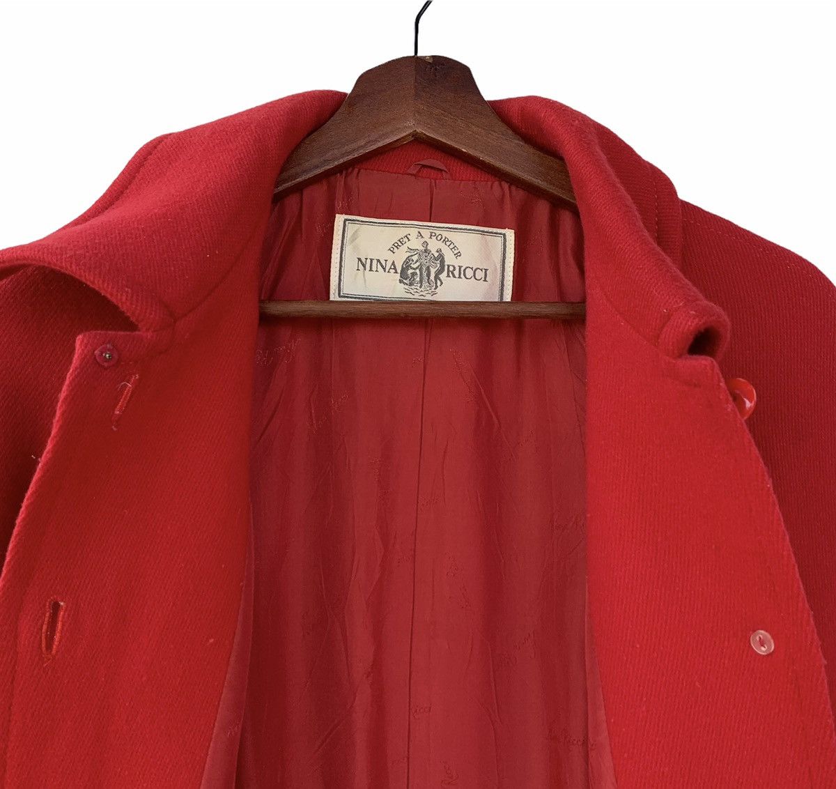 Nina Ricci Nina Ricci Wool Coat Size S / US 4 / IT 40 - 8 Thumbnail
