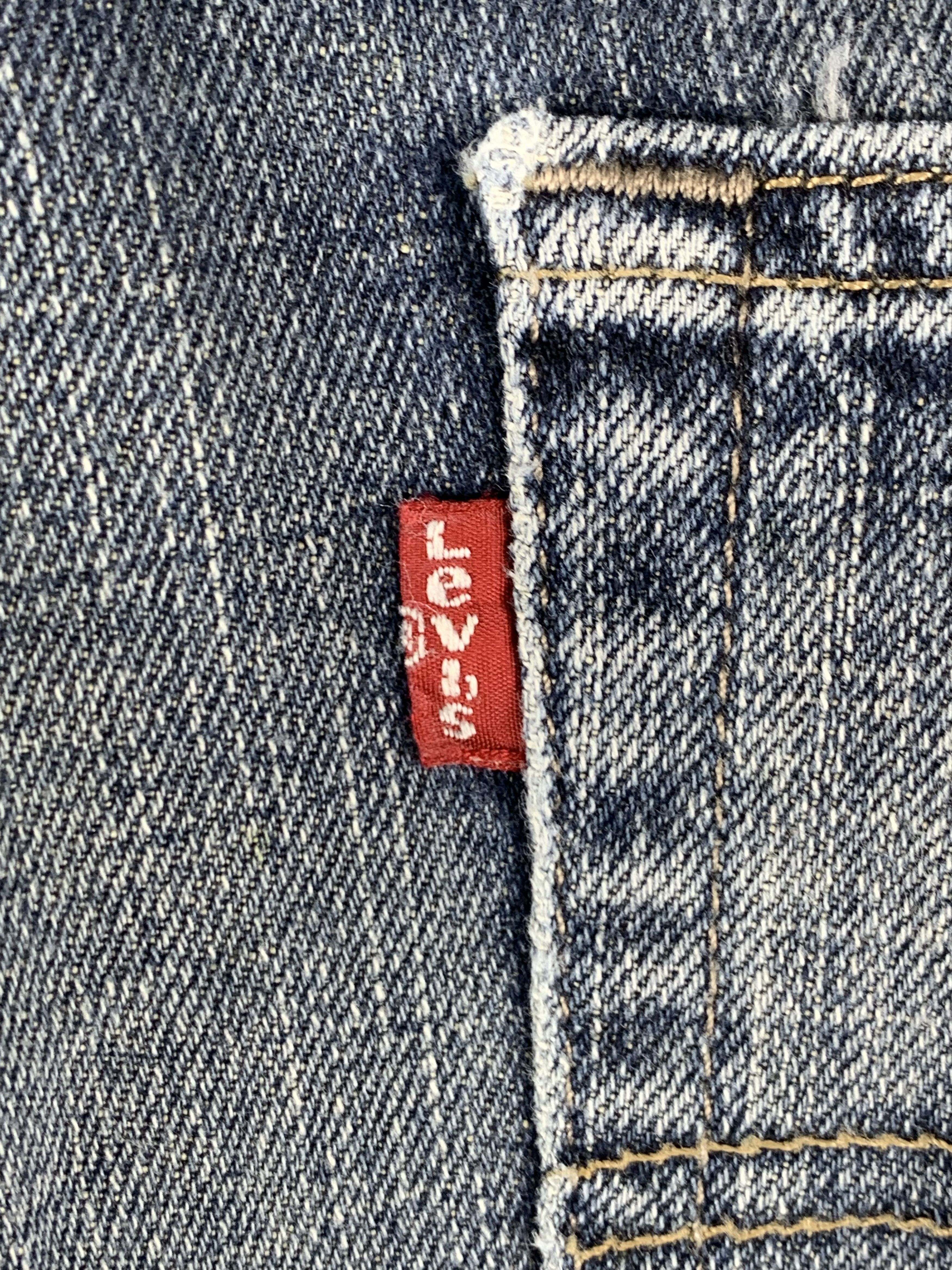 Levi's × Vintage Vintage Levis 511 Faded Blue Jeans DP1912 Size US 34 / EU 50 - 6 Thumbnail