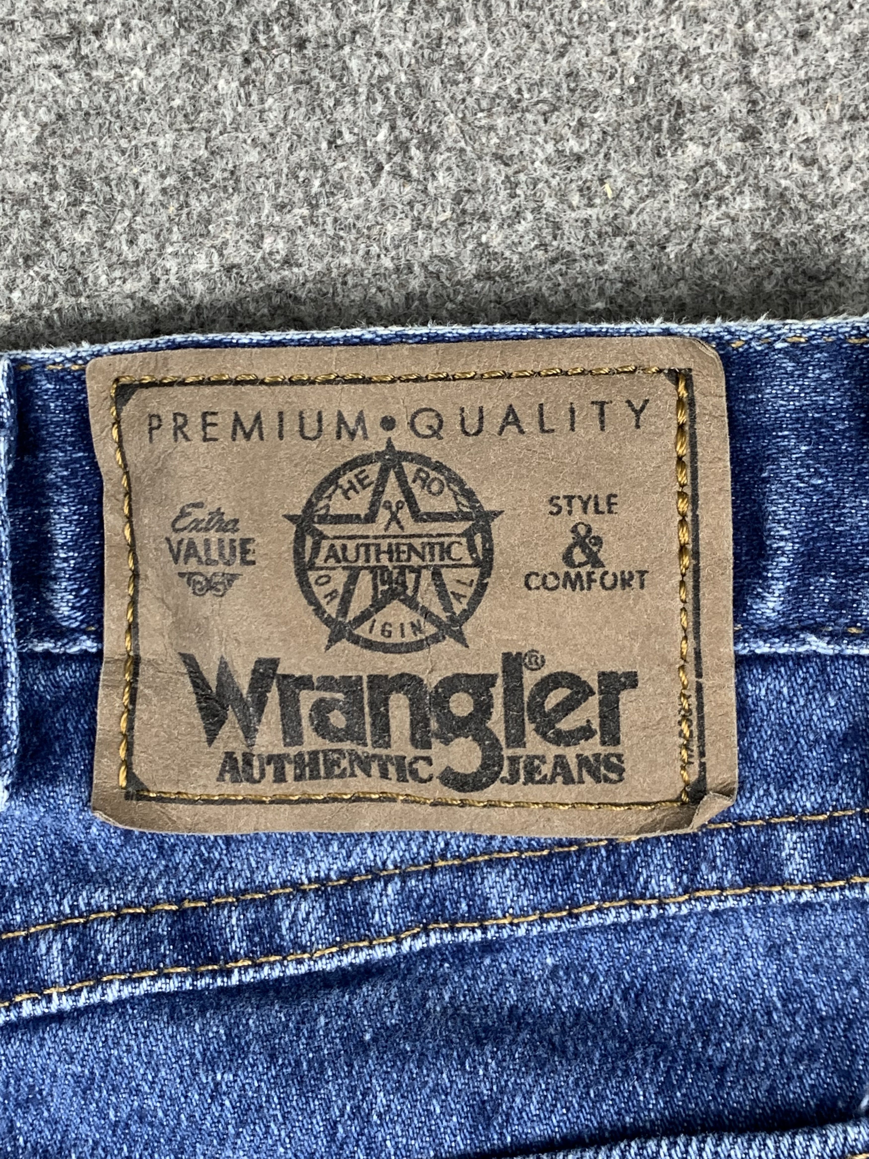 Vintage Vintage Wrangler Blue Jeans DP1917 Size US 37 - 5 Thumbnail