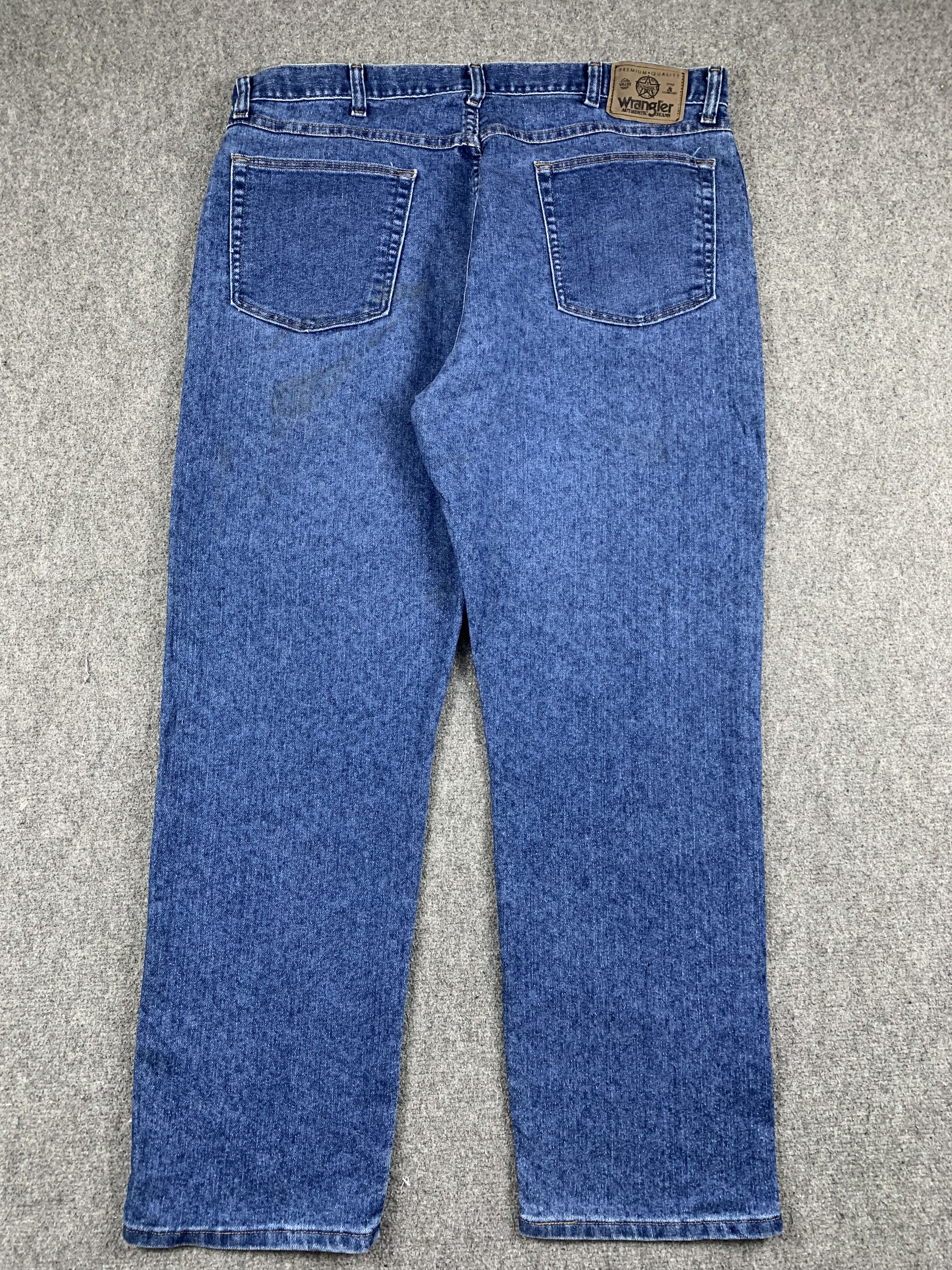 Vintage Vintage Wrangler Blue Jeans DP1917 Size US 37 - 3 Thumbnail