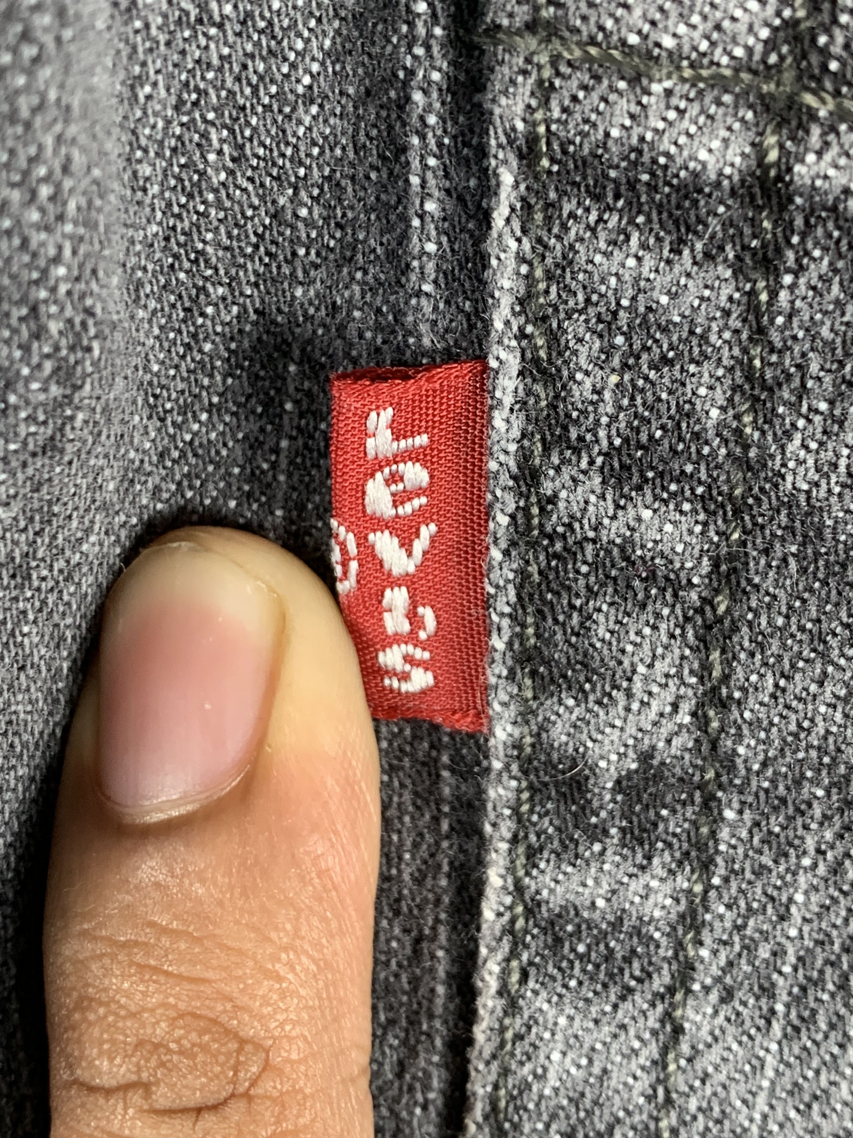 Levi's Vintage Levis 513 Faded Black Jeans DP1919 Size US 32 / EU 48 - 5 Thumbnail