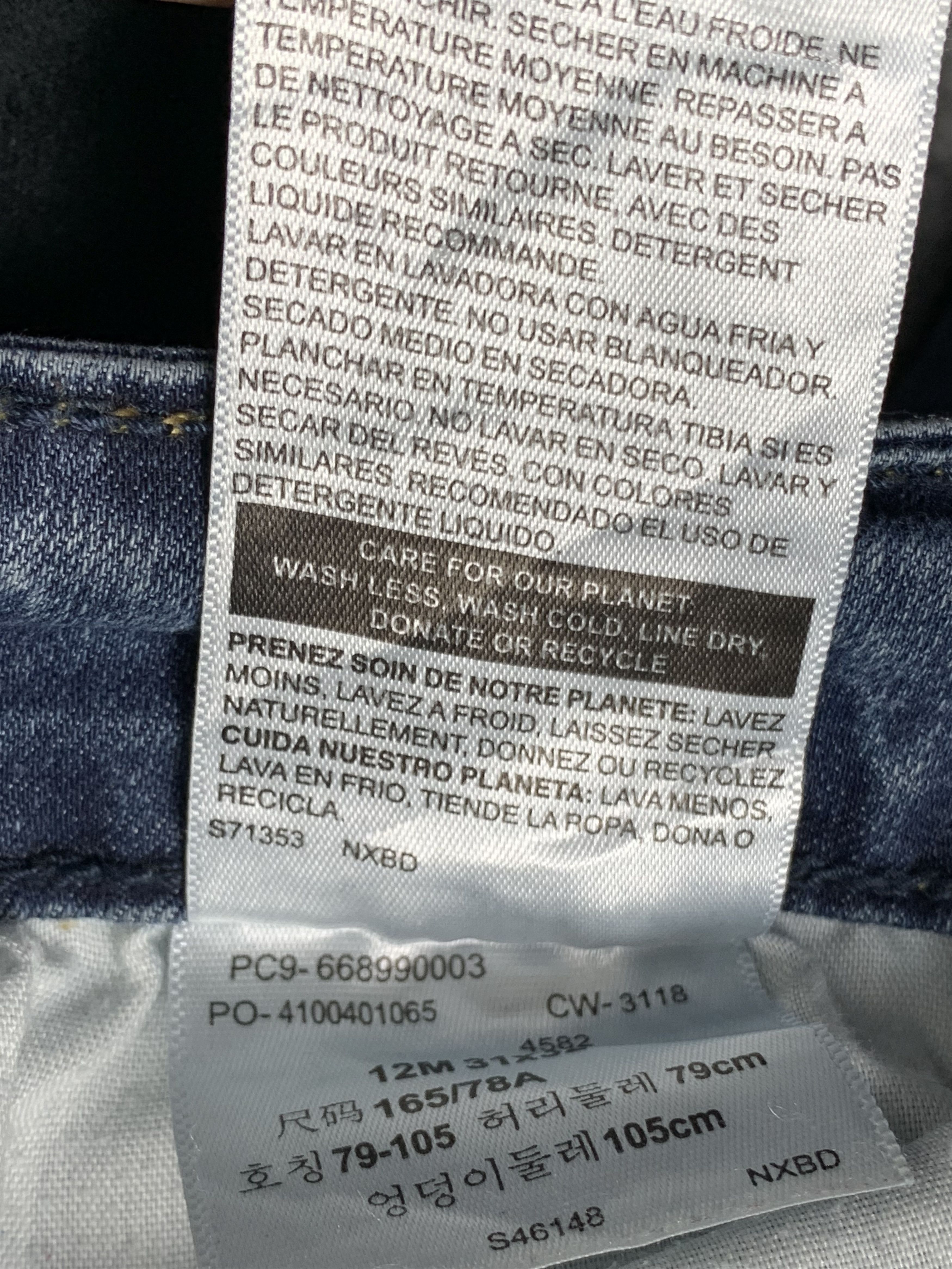 Levi's Vintage Levis Denizen Flared Bootcut Jeans DP1920 Size US 33 - 11 Thumbnail