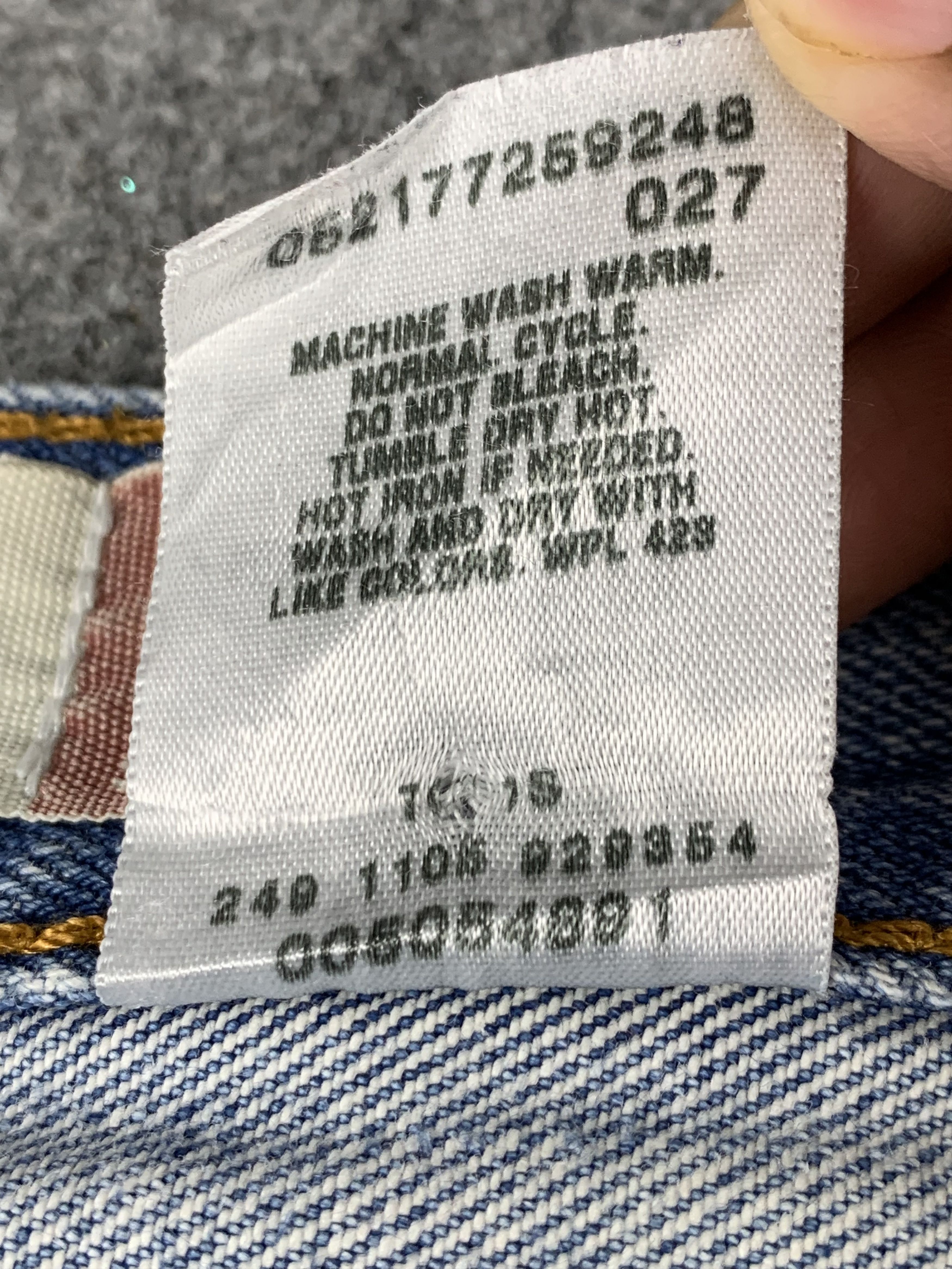 Levi's Vintage Levis 505 Light Wash Jeans DP1921 Size US 40 / EU 56 - 6 Thumbnail