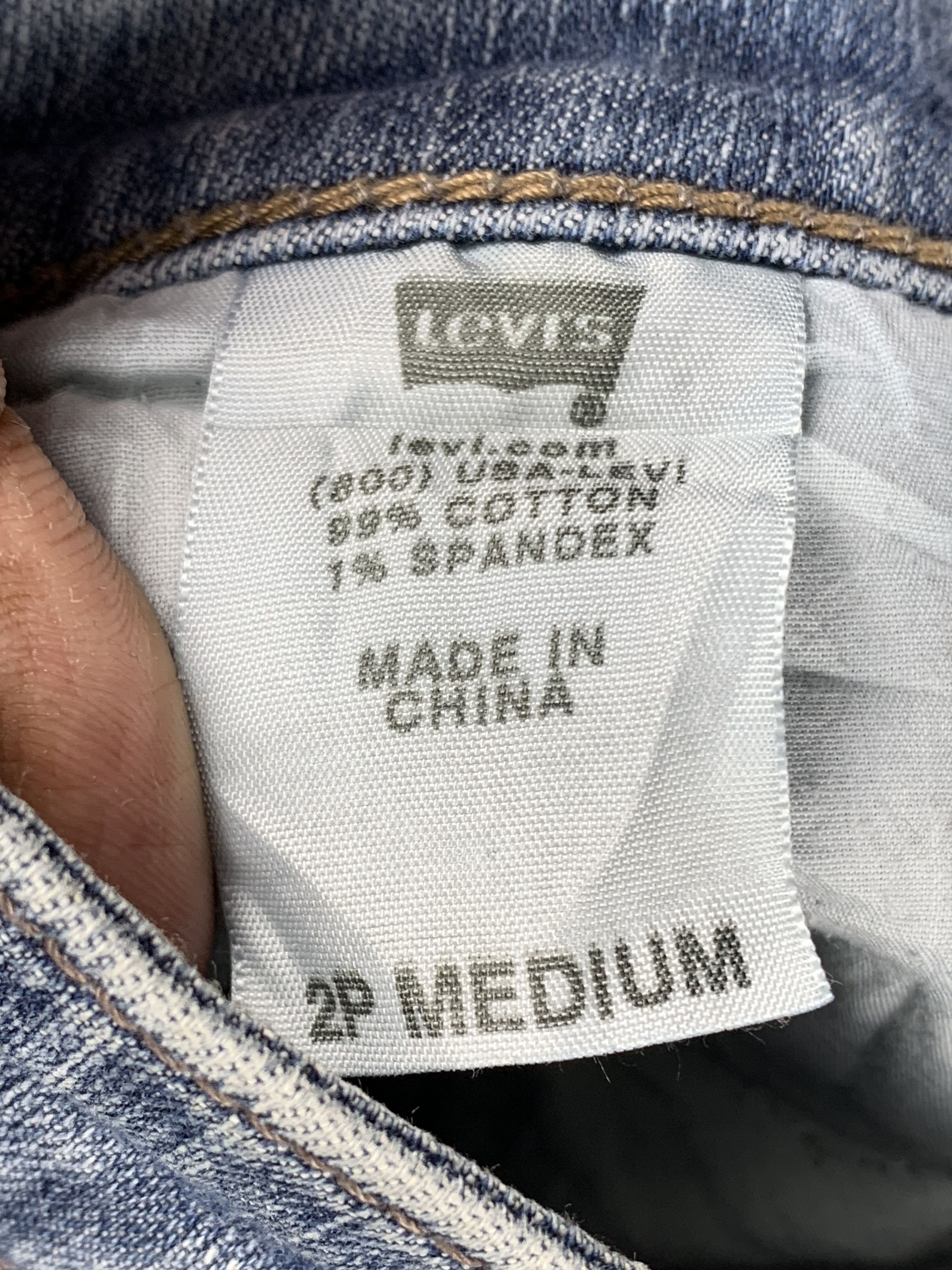 Levi's Vintage Levis 515 Flared Bootcut Jeans DP1922 Size US 27 - 8 Thumbnail