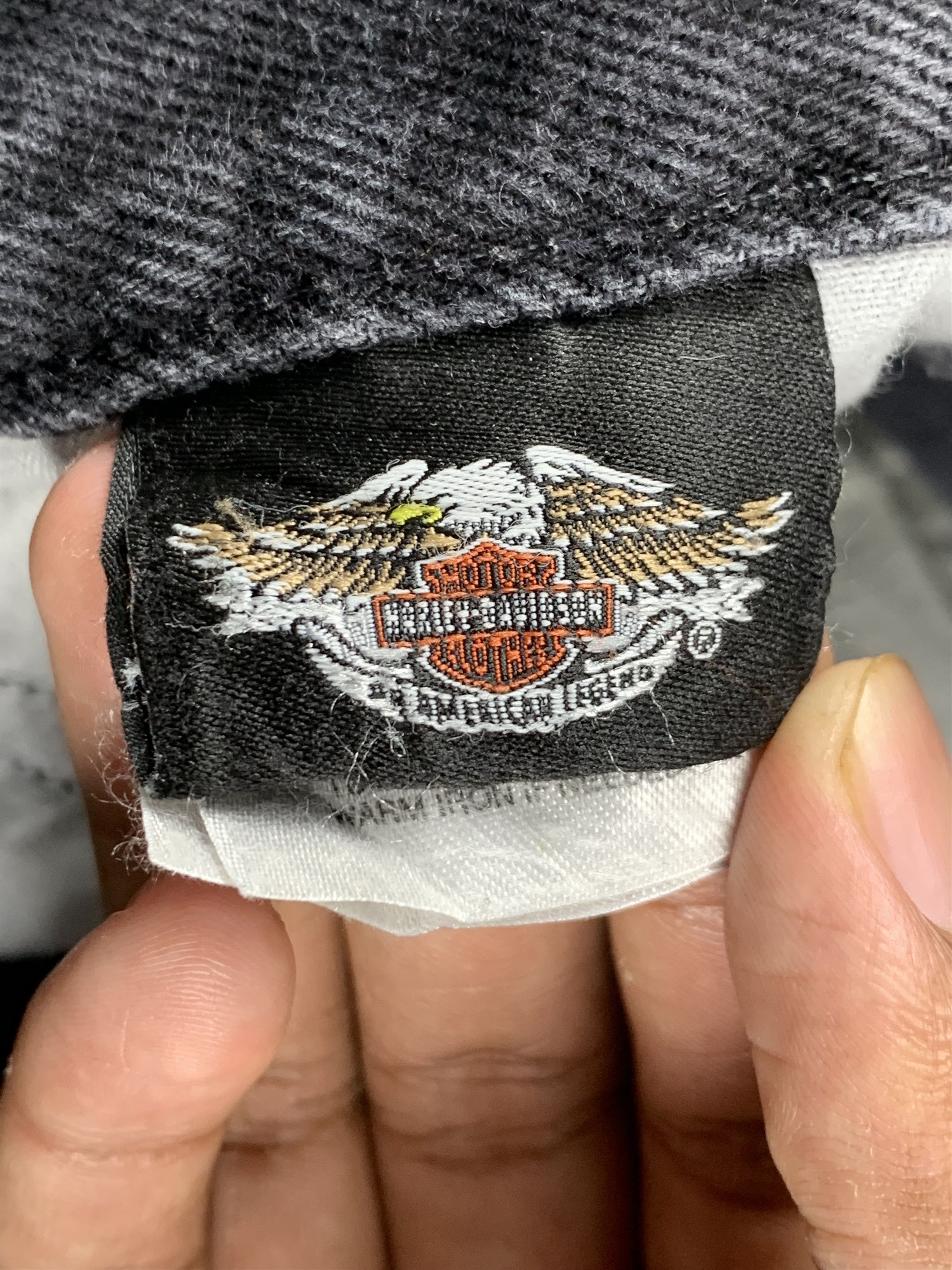 Harley Davidson Vintage Harley Davidson Faded Black Jeans DP1923 Size US 38 / EU 54 - 7 Thumbnail