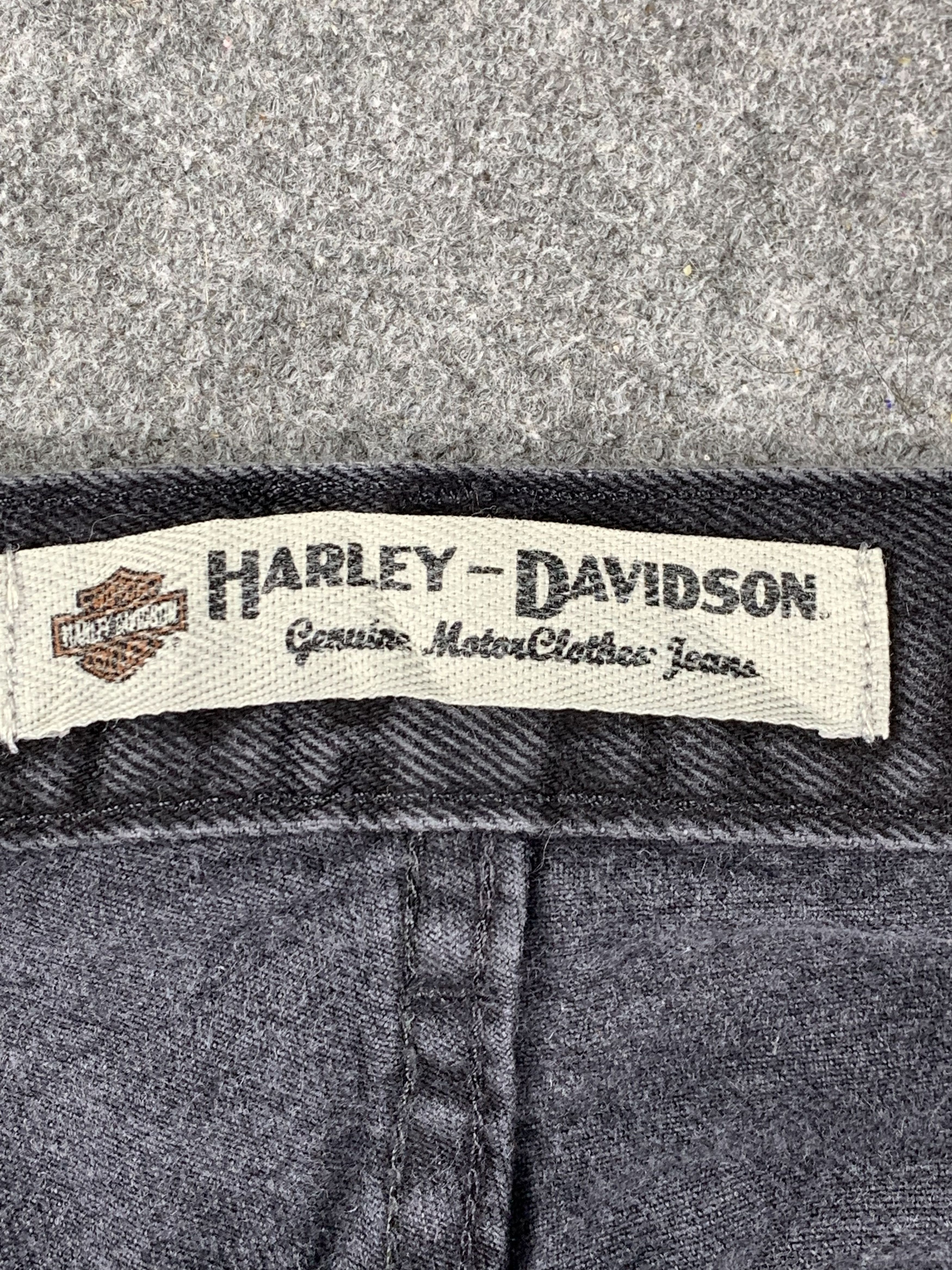 Harley Davidson Vintage Harley Davidson Faded Black Jeans DP1923 Size US 38 / EU 54 - 6 Thumbnail
