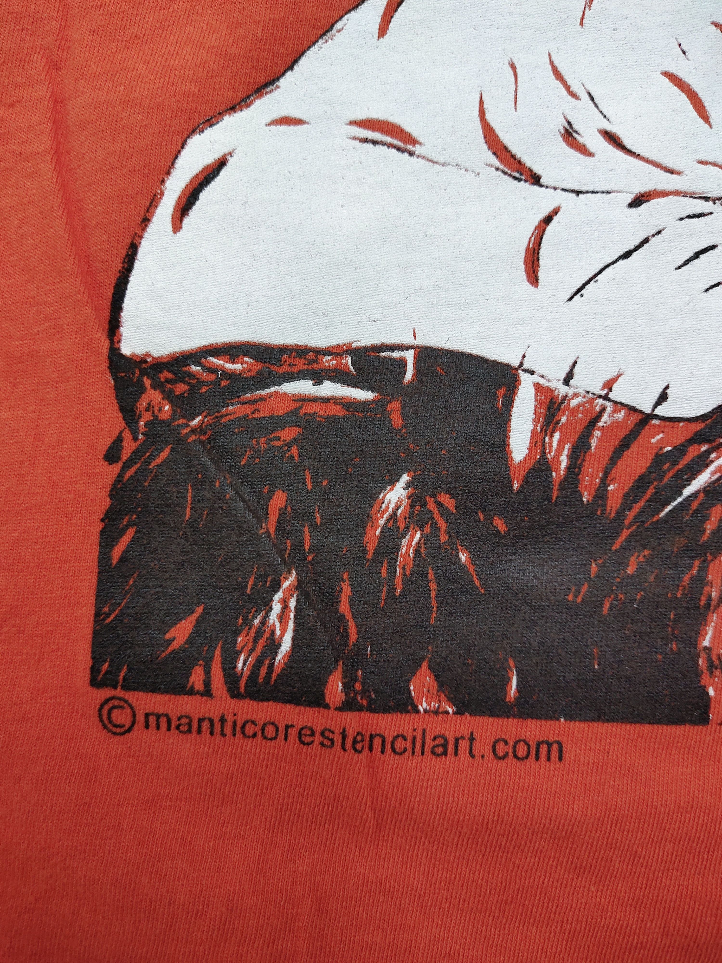 Vintage Pop Art Parody Edward Scissorhand & Chewbacca Shirt Size US L / EU 52-54 / 3 - 4 Thumbnail