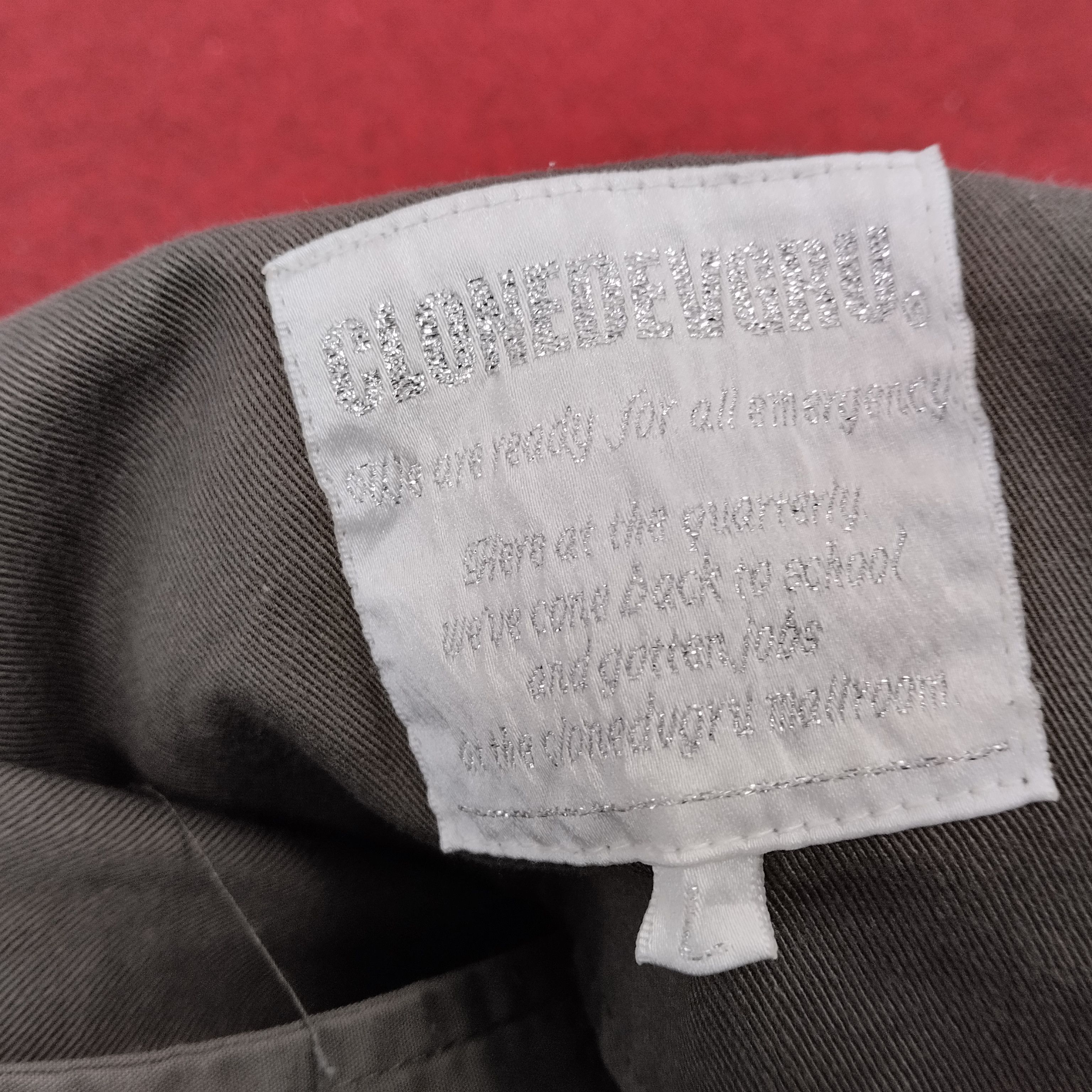 Vintage Clone Devgru Cargo Japanese Style Cargo Pants Size US 33 - 9 Thumbnail