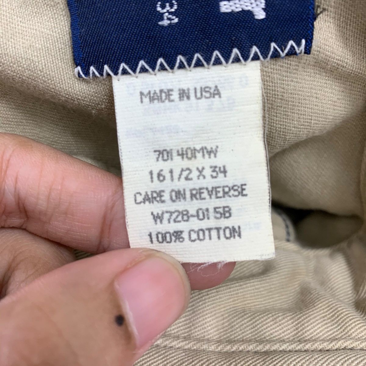 Wrangler Vintage 90s Wrangler Western Pearl Snap Button Double Pocket Size US L / EU 52-54 / 3 - 5 Thumbnail
