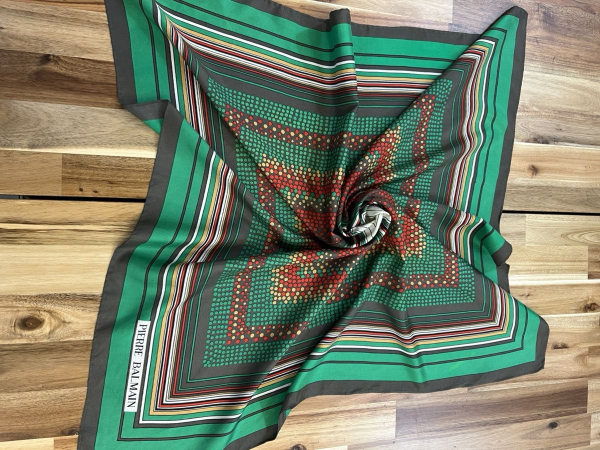 Pierre Balmain silk scarf