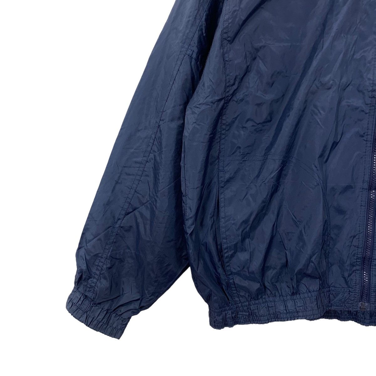 Nike × Vintage Vintage 90s Nike Swoosh Sportswear Light Zipper Jacket Size US L / EU 52-54 / 3 - 3 Thumbnail