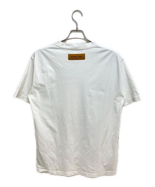 Louis Vuitton LV Monogram Embroidered Cotton T-Shirt White