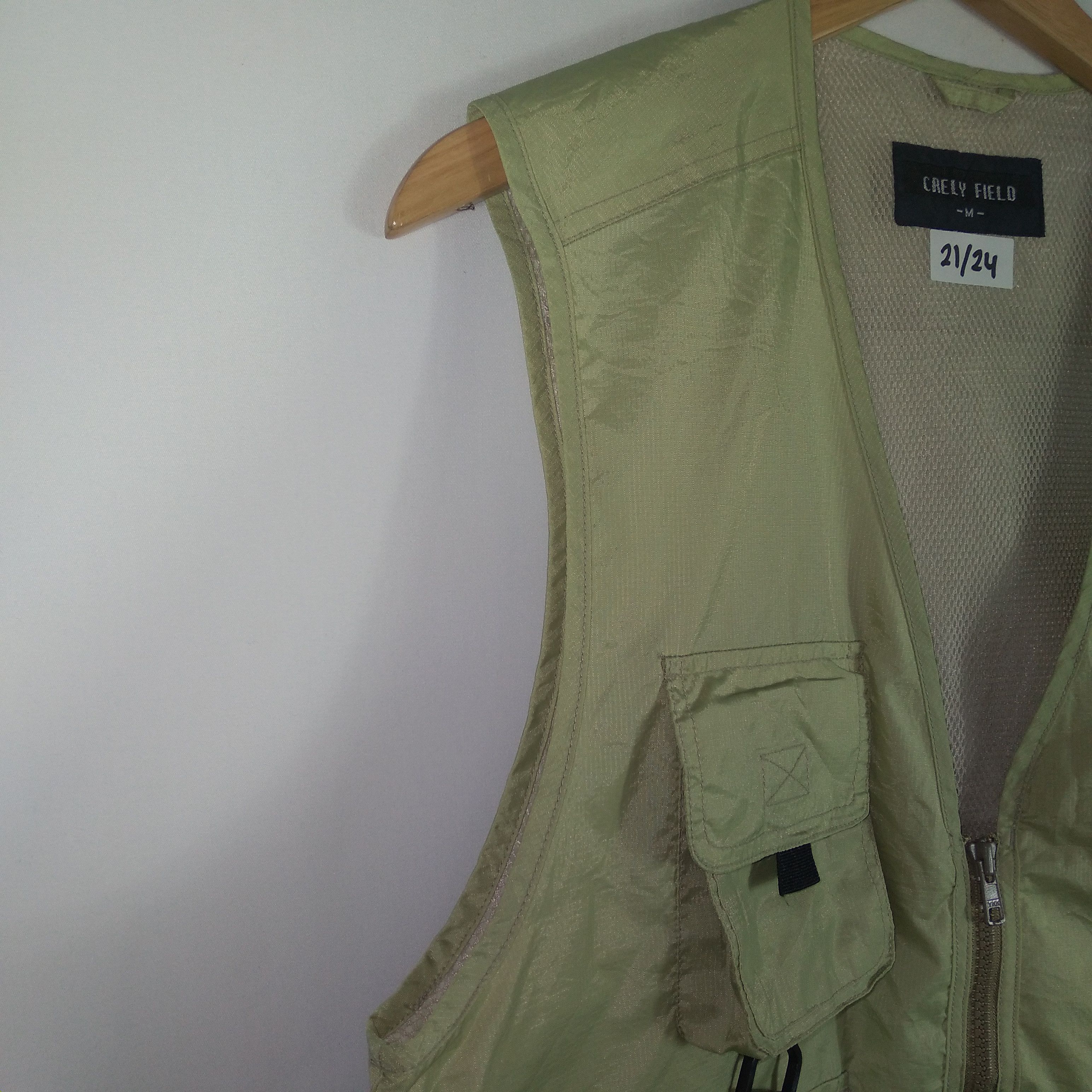 Japanese Brand Vintage Crely Field Multi Pockets Tactical Outdoor Vests Size US S / EU 44-46 / 1 - 8 Thumbnail