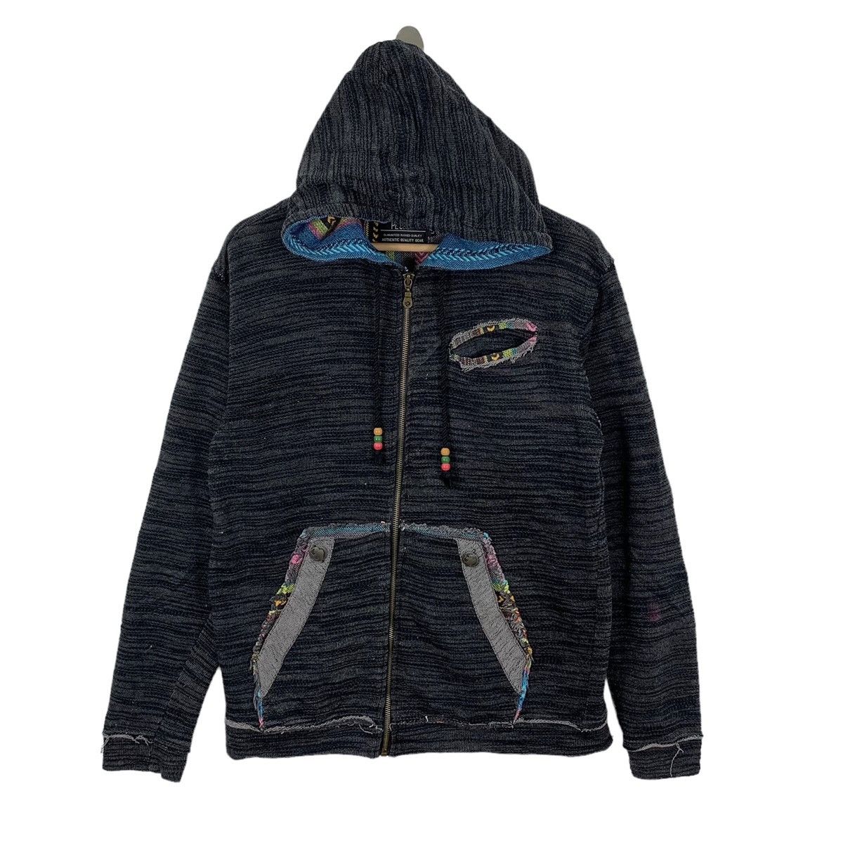 Other × Vintage Vintage Power To The People Sweater Jacket Size US L / EU 52-54 / 3 - 1 Thumbnail