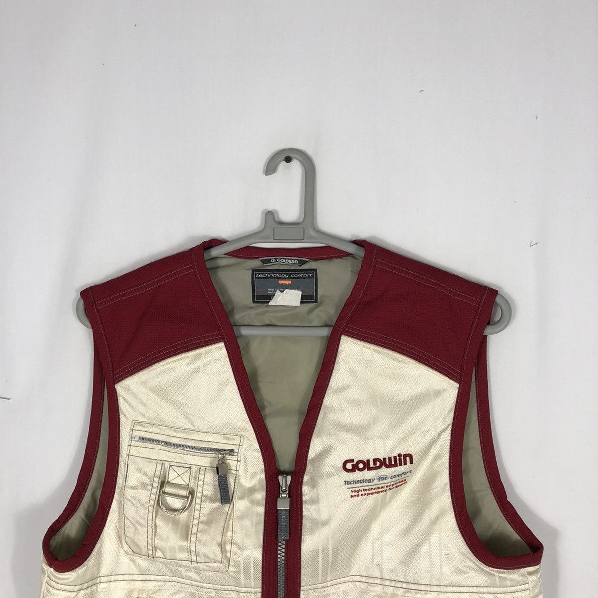 Goldwin × Japanese Brand × Vintage 🔥Rare🔥Vintage Goldwin Comfort Tactical Outdoor Vests Jacket Size US L / EU 52-54 / 3 - 2 Thumbnail