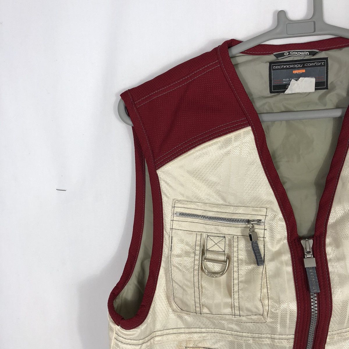 Goldwin × Japanese Brand × Vintage 🔥Rare🔥Vintage Goldwin Comfort Tactical Outdoor Vests Jacket Size US L / EU 52-54 / 3 - 8 Thumbnail