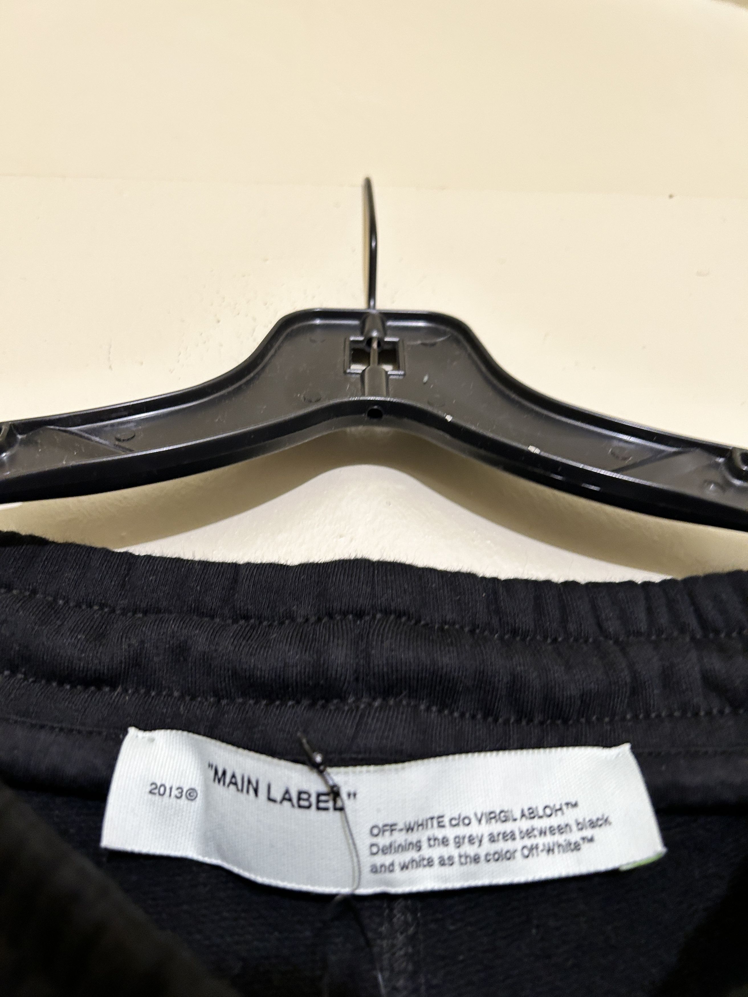 Off-White Off-White broken fence sweatpants black Size US 34 / EU 50 - 3 Thumbnail