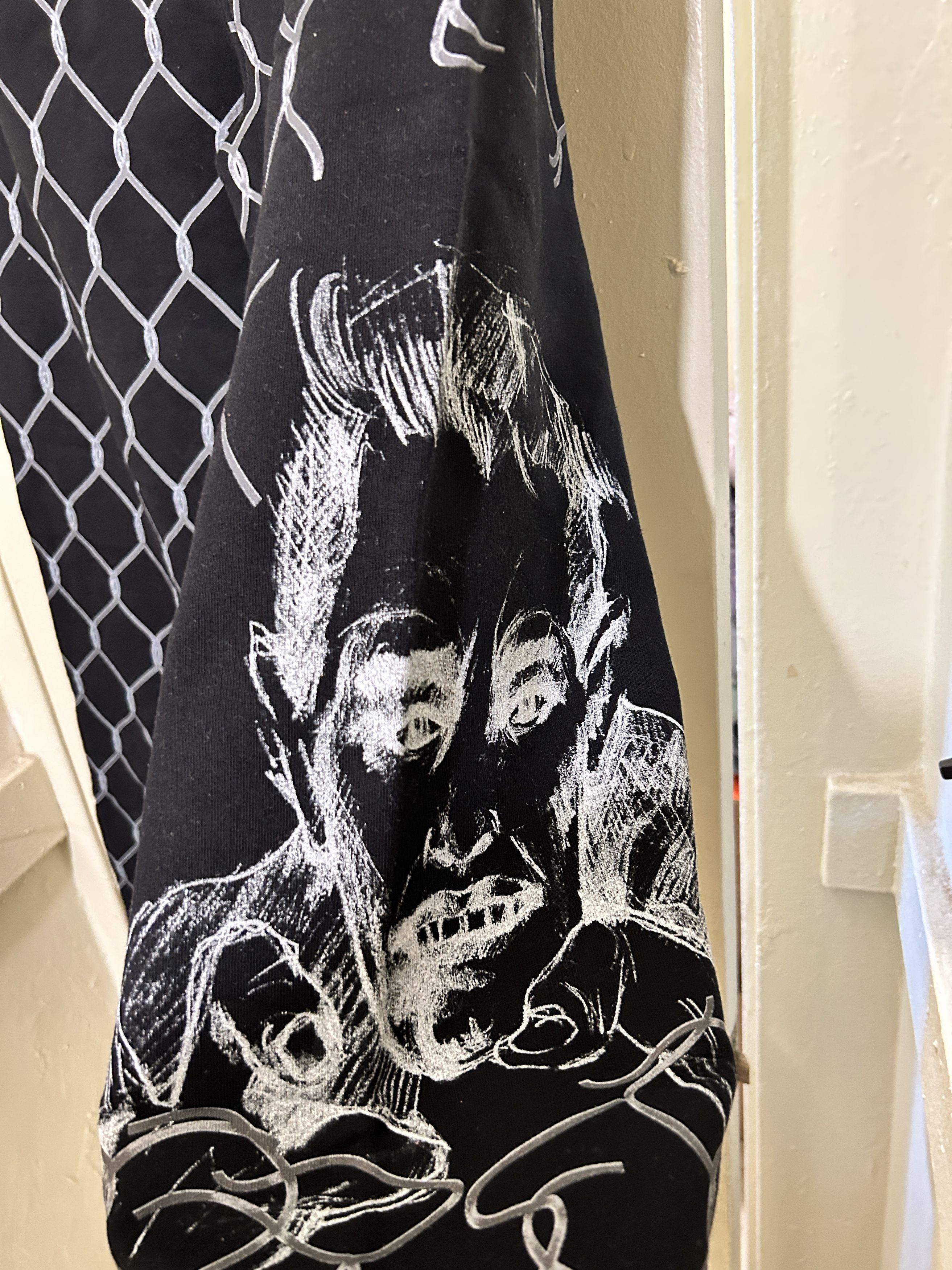 Off-White Off-White broken fence sweatpants black Size US 34 / EU 50 - 2 Thumbnail