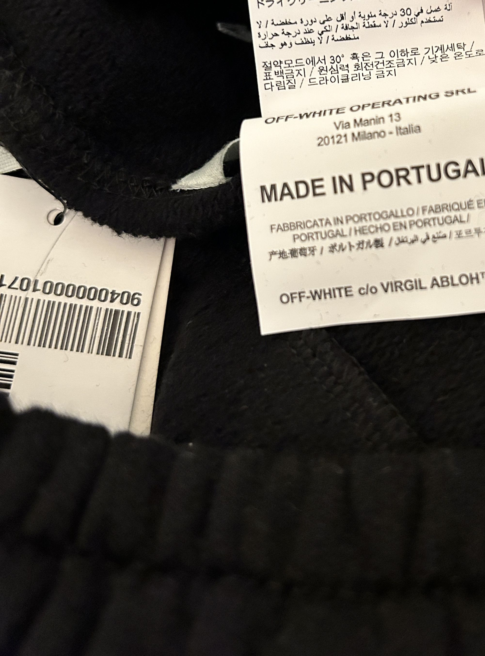Off-White Off-White broken fence sweatpants black Size US 34 / EU 50 - 6 Thumbnail