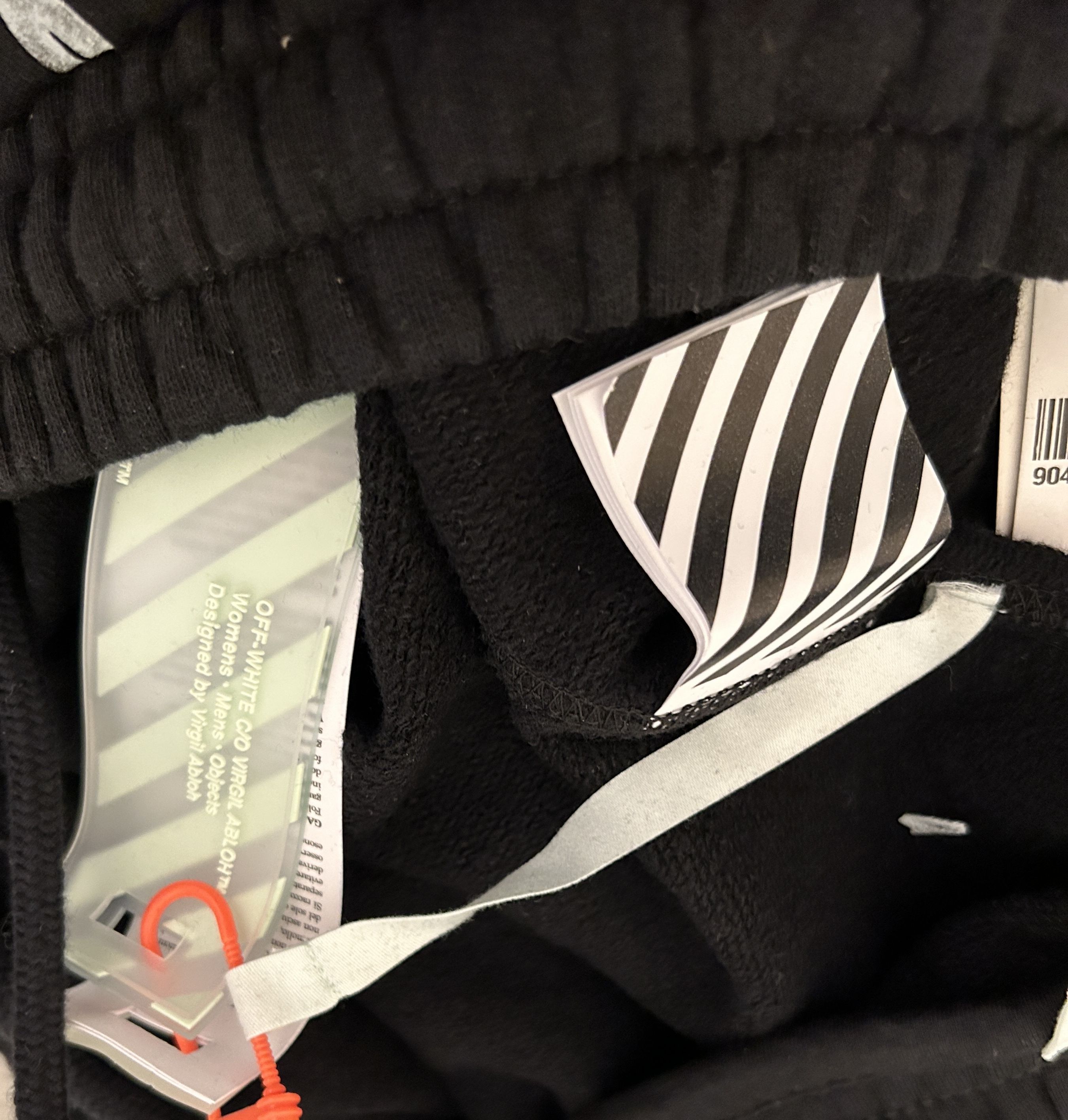 Off-White Off-White broken fence sweatpants black Size US 34 / EU 50 - 5 Thumbnail