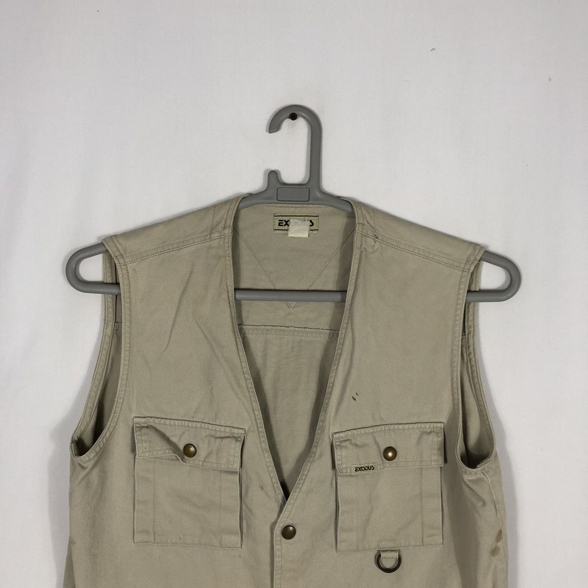 Exodus × Japanese Brand × Vintage 🔥Rare🔥Vintage Exodus Multicpockets Tactical Vests Jacket Size US S / EU 44-46 / 1 - 2 Thumbnail