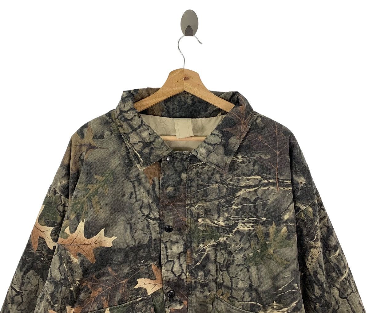 Hunter Vintage 90s Bear Ridge Camouflage Hunting Jacket Size US XL / EU 56 / 4 - 2 Thumbnail