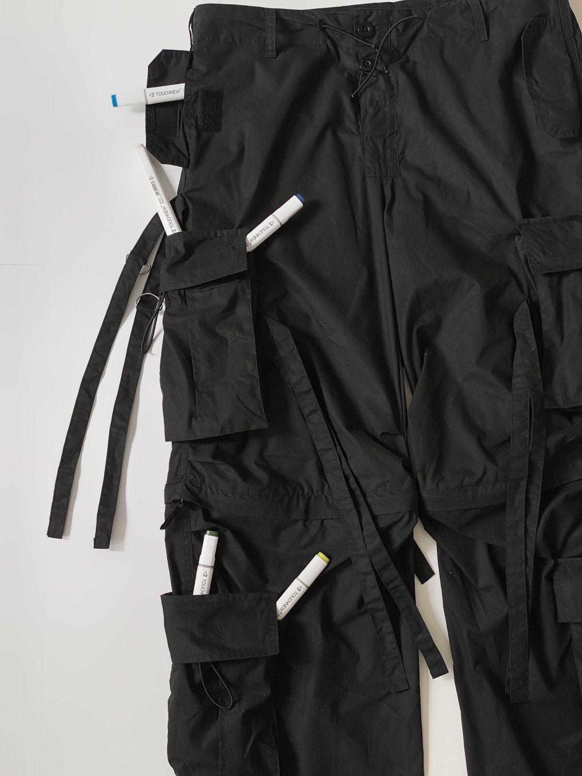 Japanese Brand × Vintage Vintage Bondage Rave Cargo Pants Size US 30 / EU 46 - 3 Thumbnail