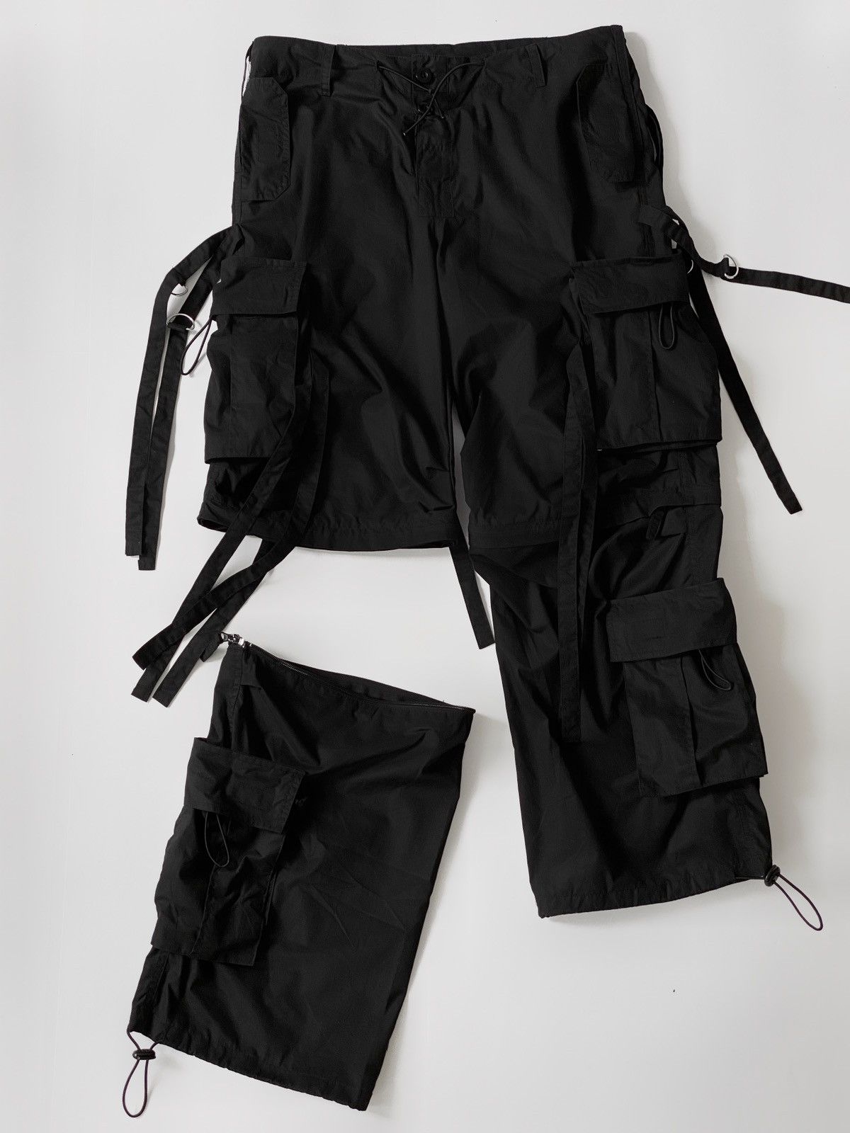 Japanese Brand × Vintage Vintage Bondage Rave Cargo Pants Size US 30 / EU 46 - 4 Thumbnail