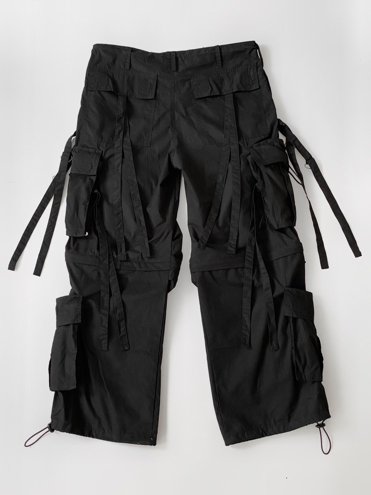 Japanese Brand × Vintage Vintage Bondage Rave Cargo Pants Size US 30 / EU 46 - 2 Thumbnail