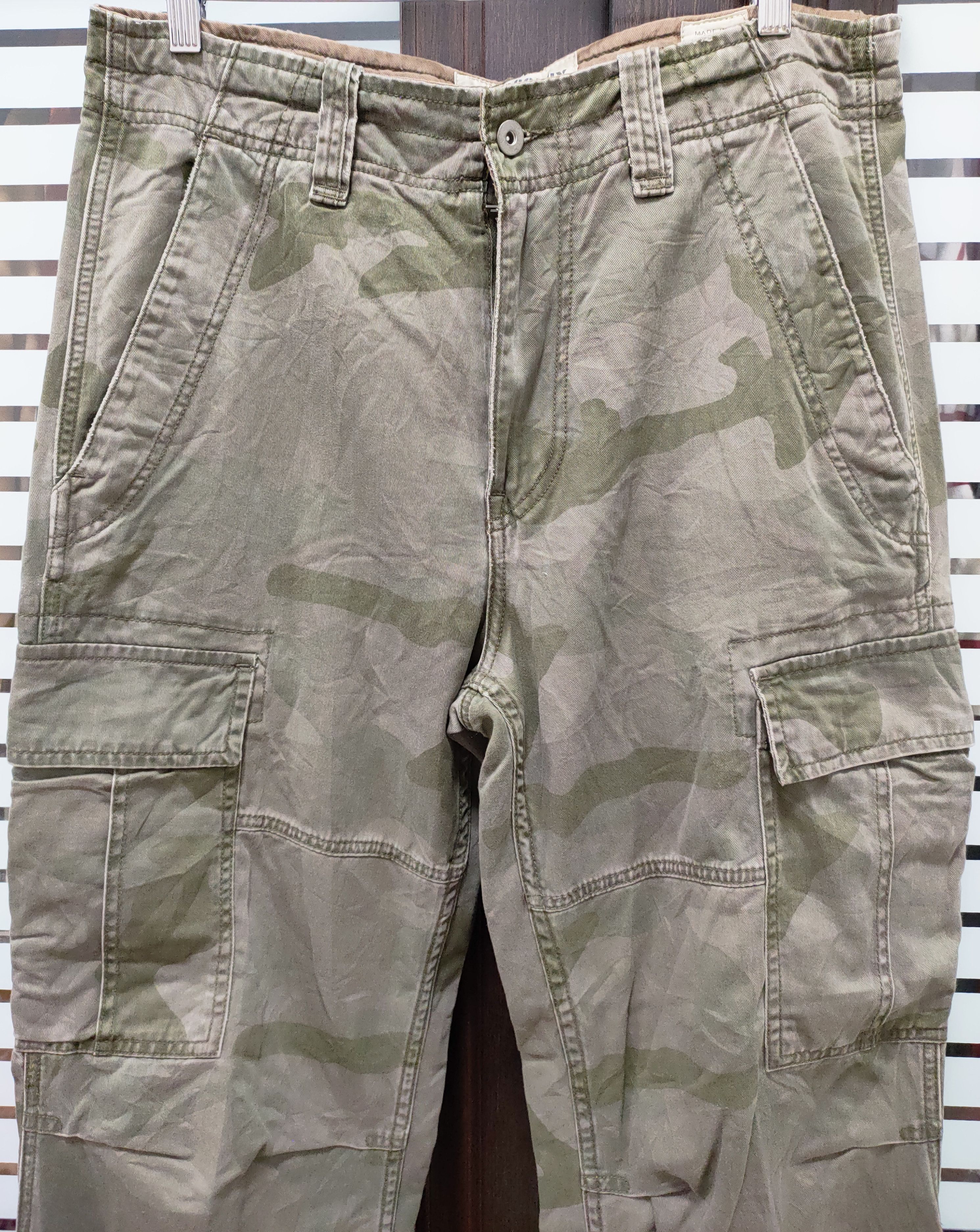 Japanese Brand 💥Alphasophy Classic Military Cargo Pants💥 Size US 34 / EU 50 - 1 Thumbnail