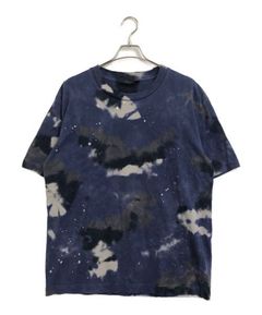 Louis Vuitton Blue Tie Dye Cotton Abloh Camouflage T-Shirt XXL