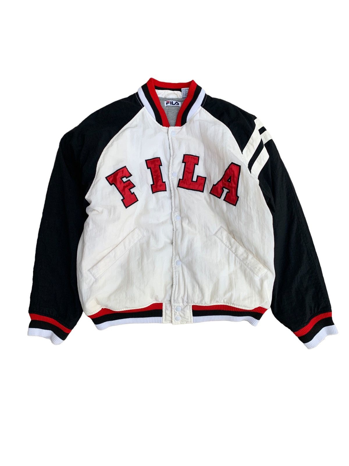 Vintage Fila Varsity Nylon Jacket