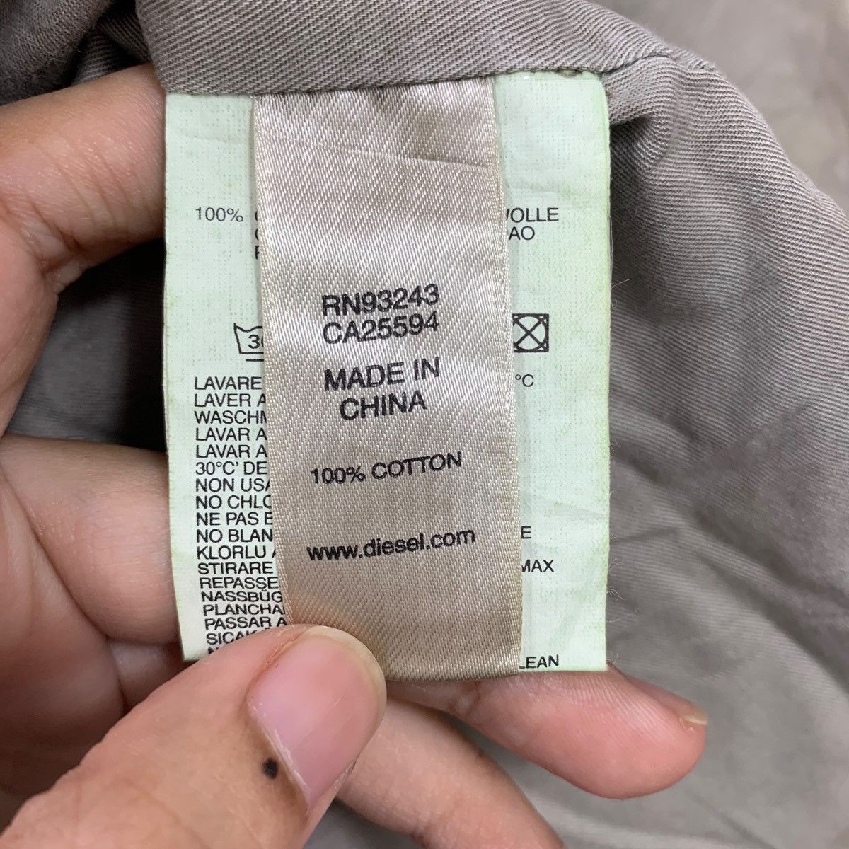 Diesel Vintage Diesel Button Jacket Size US M / EU 48-50 / 2 - 7 Thumbnail
