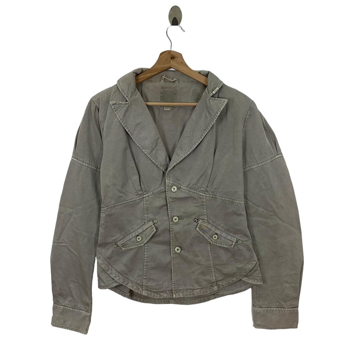 Diesel Vintage Diesel Button Jacket Size US M / EU 48-50 / 2 - 1 Thumbnail