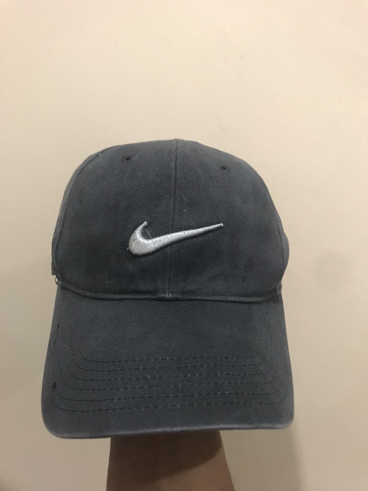 Nike × Nike ACG × Vintage 🔥VTG Distressed🔥 Nike Swoosh Dad Hat Size ONE SIZE - 1 Thumbnail