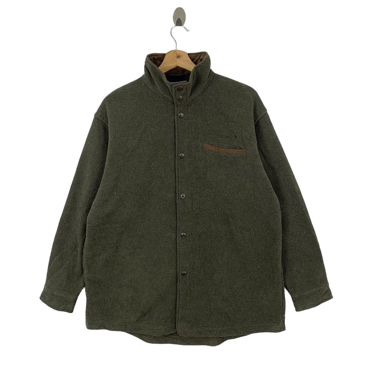 Vintage Timberland Outdoor Fleece Button Jacket