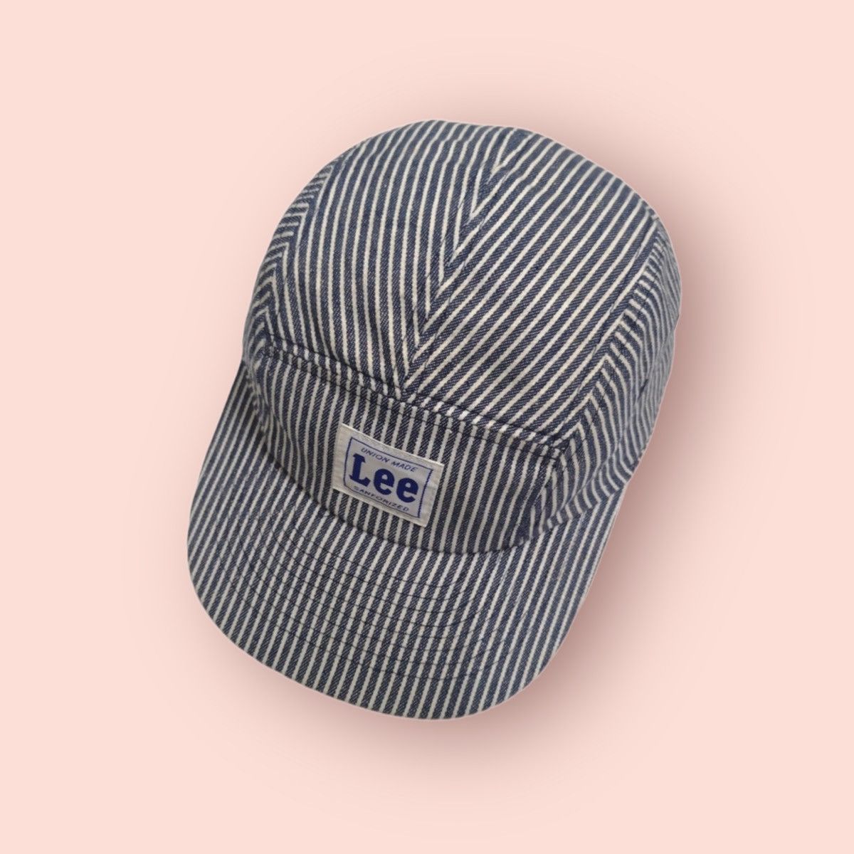 LEE HICKORY STRIPES 5 PANELS JET/CAMP CAP STRAPBACK