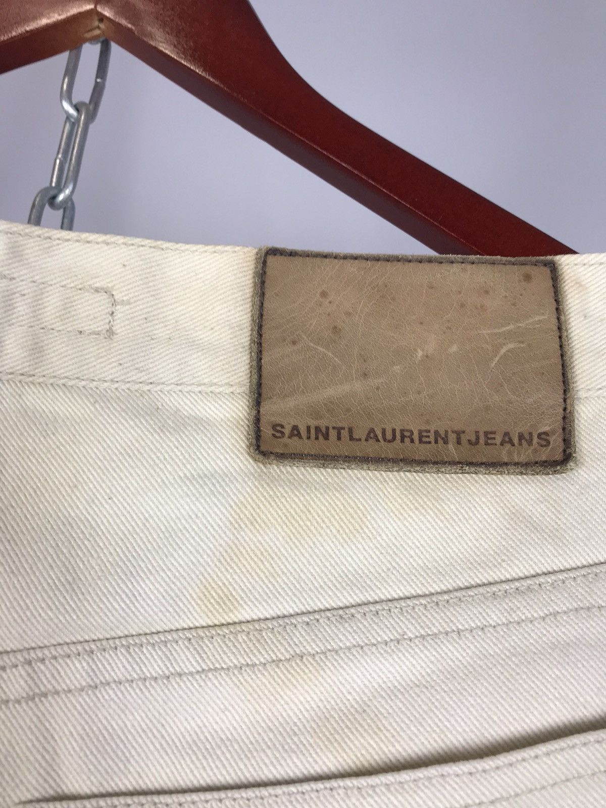 Yves Saint Laurent Saint Laurent vintage luxury jeans Size US 36 / EU 52 - 7 Thumbnail