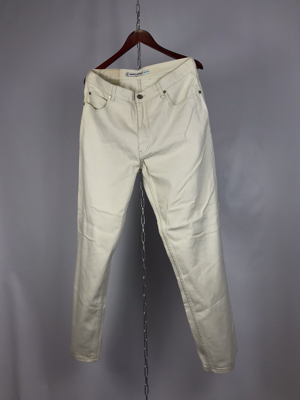 Yves Saint Laurent Saint Laurent vintage luxury jeans Size US 36 / EU 52 - 1 Thumbnail