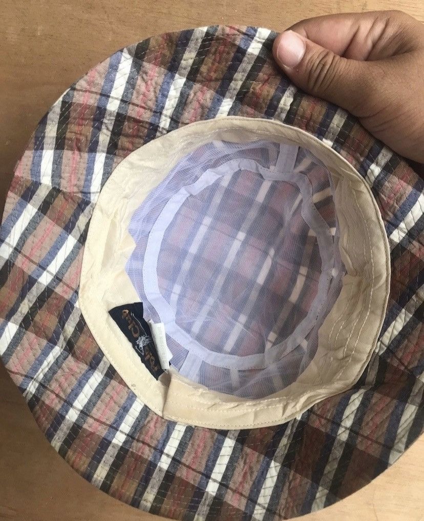 Beverly Hills Polo Club × Vintage VTG Polo Club Burberrys Checked Bucket Hat Size ONE SIZE - 5 Thumbnail