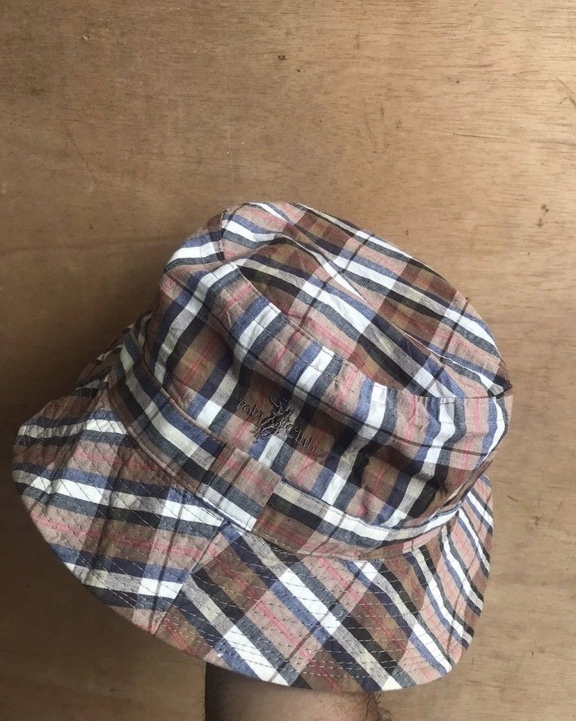 Beverly Hills Polo Club × Vintage VTG Polo Club Burberrys Checked Bucket Hat Size ONE SIZE - 2 Thumbnail