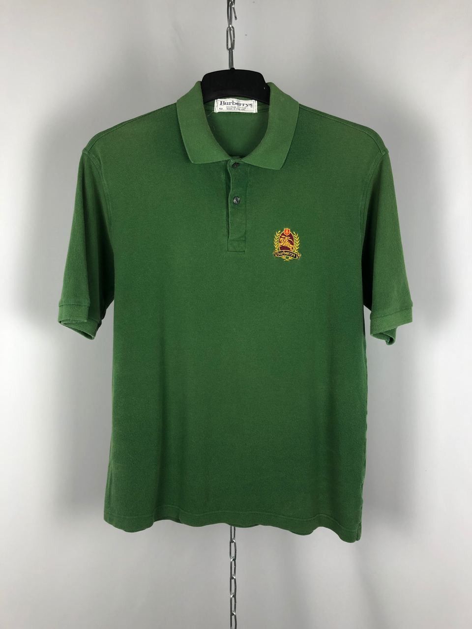 Burberry’s vintage polo T-shirts green size M