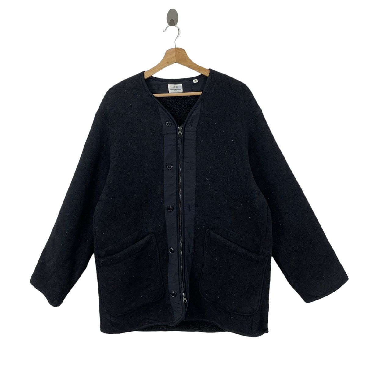 Engineered Garments × Uniqlo Vintage Uniqlo Engineered Garment Fleece Button Jacket Size US M / EU 48-50 / 2 - 1 Thumbnail