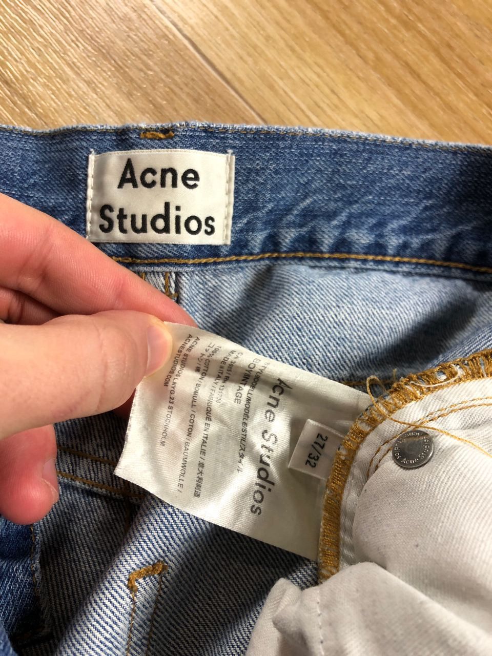 Acne Studios Acne studios pants jeans W27 L32 Size US 27 - 6 Thumbnail