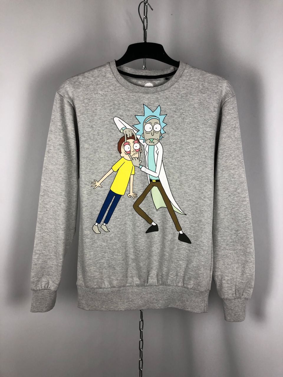 Cartoon Network Rick and Morty sweatshirt big logo size M Size US M / EU 48-50 / 2 - 1 Thumbnail