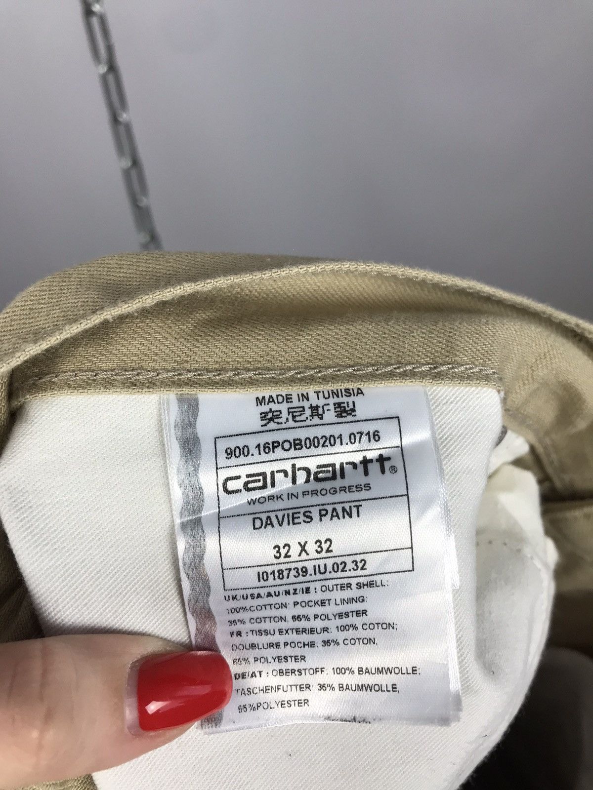 Carhartt Carhartt vintage streetwear casual pants Size US 32 / EU 48 - 6 Thumbnail