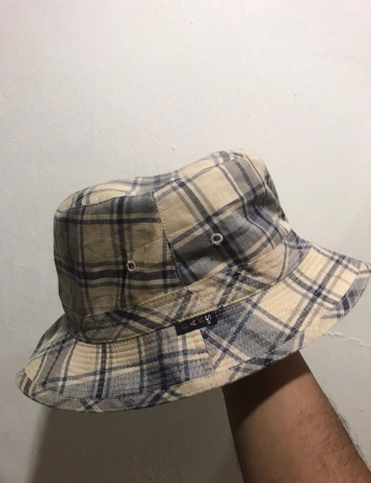 DAKS × Vintage VTG Daks London Nova Checked Bucket Hat Size ONE SIZE - 1 Thumbnail