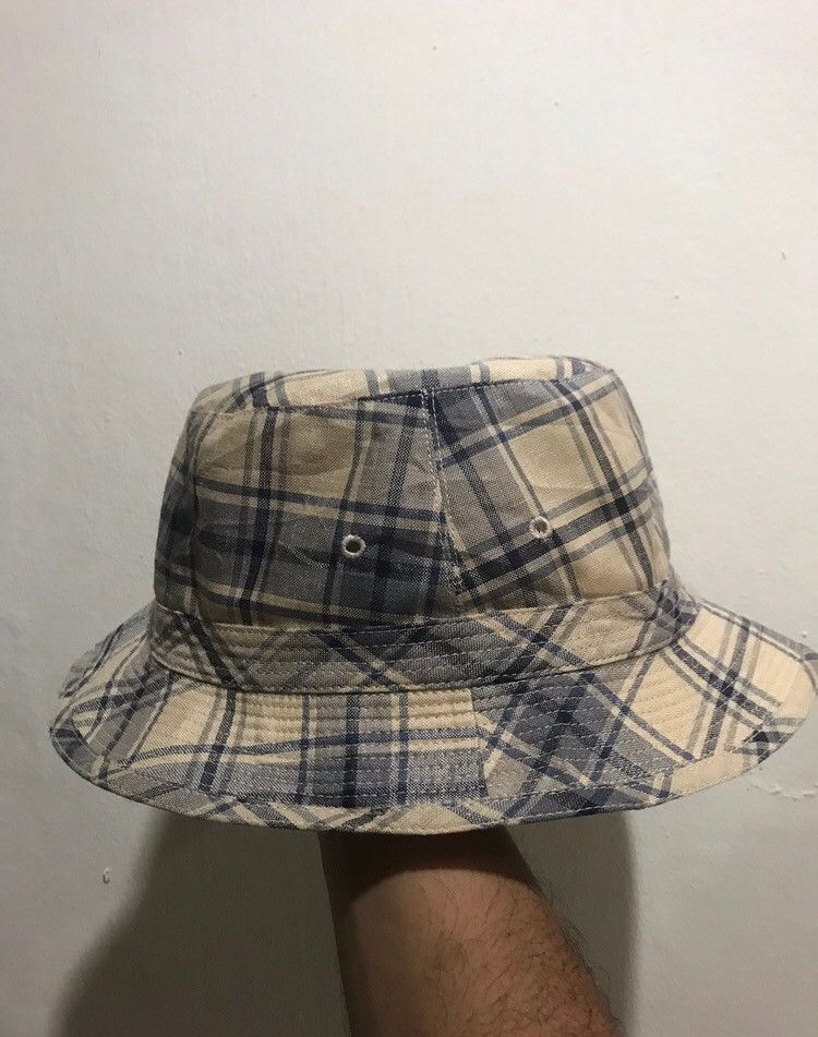 DAKS × Vintage VTG Daks London Nova Checked Bucket Hat Size ONE SIZE - 3 Thumbnail