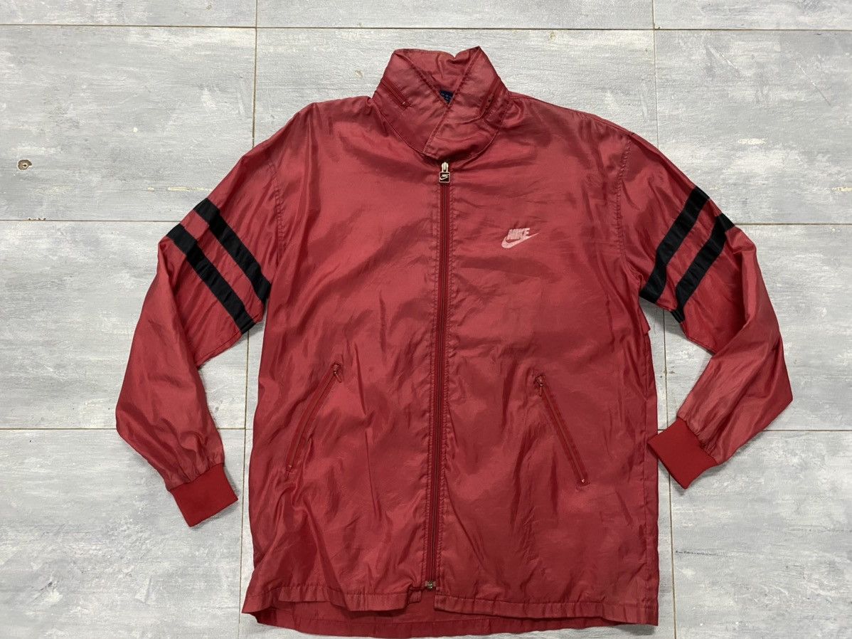 Vintage 🔥Vintage🔥 80’s Nike Tracktop Jacket Size US XL / EU 56 / 4 - 5 Thumbnail